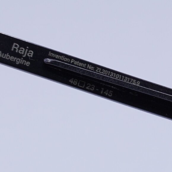 Ic! Berline RAJA D0094H 301 Round Eyeglasses 48mm – Aubergine Ice Tea Matte - Picture 6 of 10